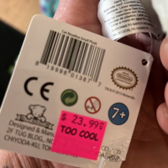 Character from super Mario brothers 3-D brand new tags still on it - Picture 5 of 5